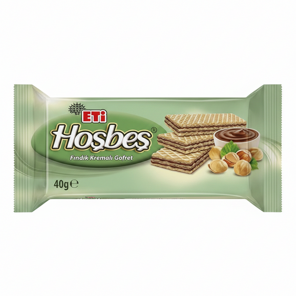 Eti Hoşbeş Fındıklı Gofret 40gr