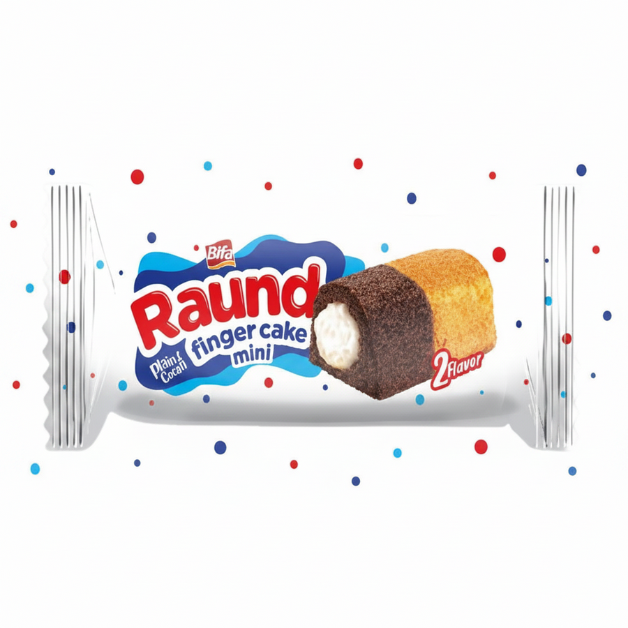 Bifa Raund Sütlü Kremalı Kakaolu Kek 25 gr.