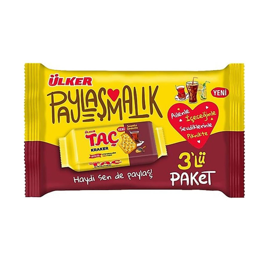 Ülker Taç Kraker 3 lü Paket 76*3 228 gr