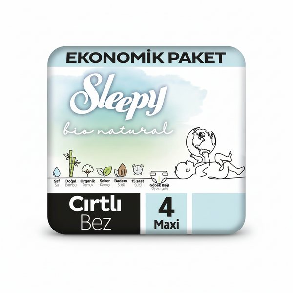Sleepy Bio Natr. Çocuk Bezi 4 Numara