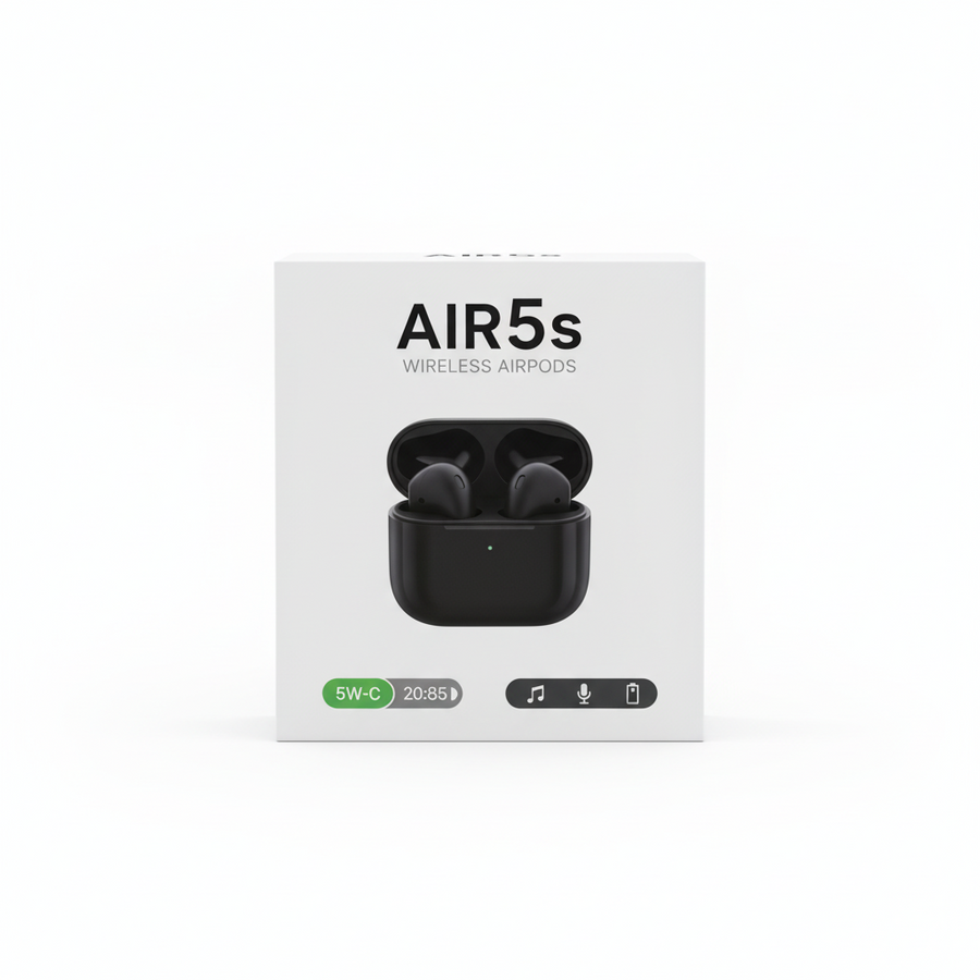 AIR 5s Kablosuz Kulaklık SIYAH
