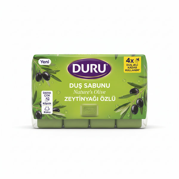 Duru Banyo Sabunu Zeytinyağlı 4*175gr