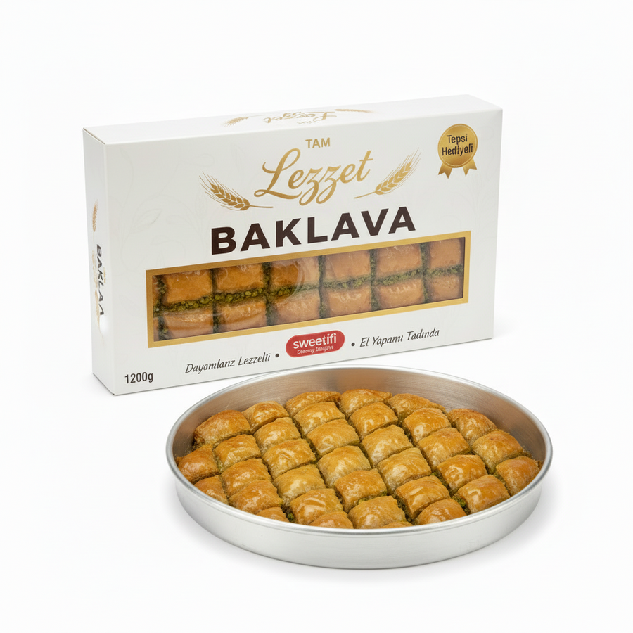 Tam Lezzet Baklava Fıstıklı 1200Gr