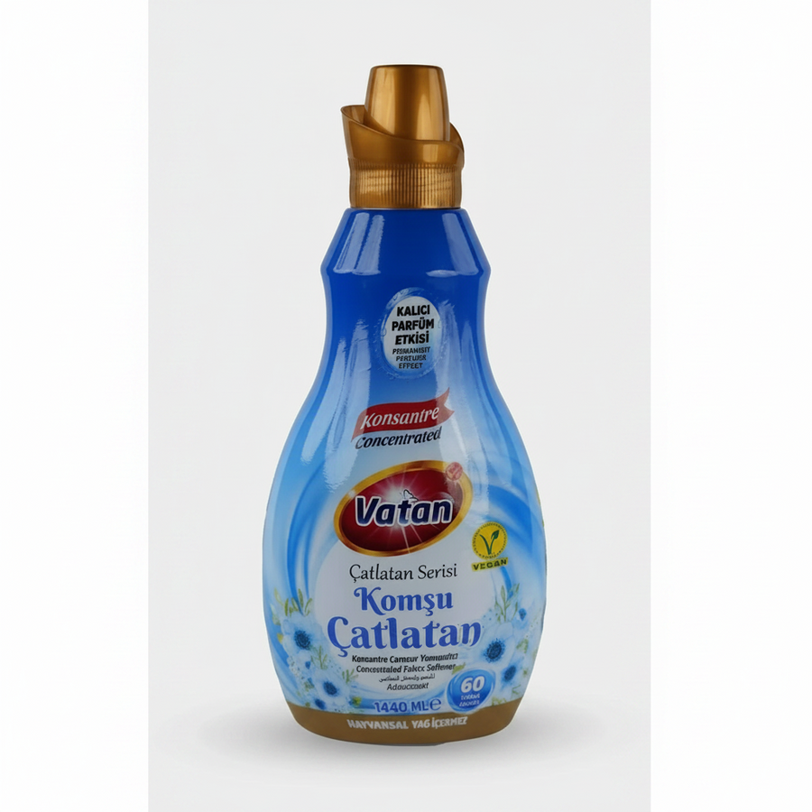 Vatan çamaşır yumuşatıcı KOMŞU çatlatan 60yıkama 1440ml