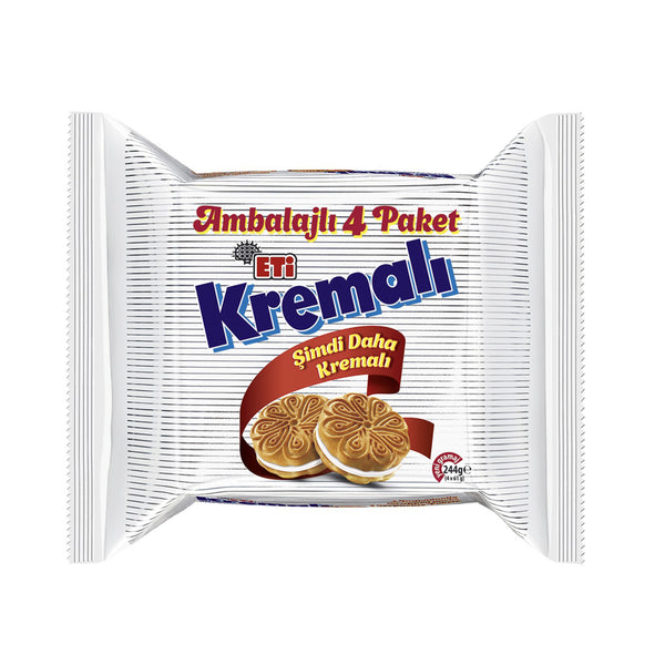 Eti Kremalı 4lü 244 gr