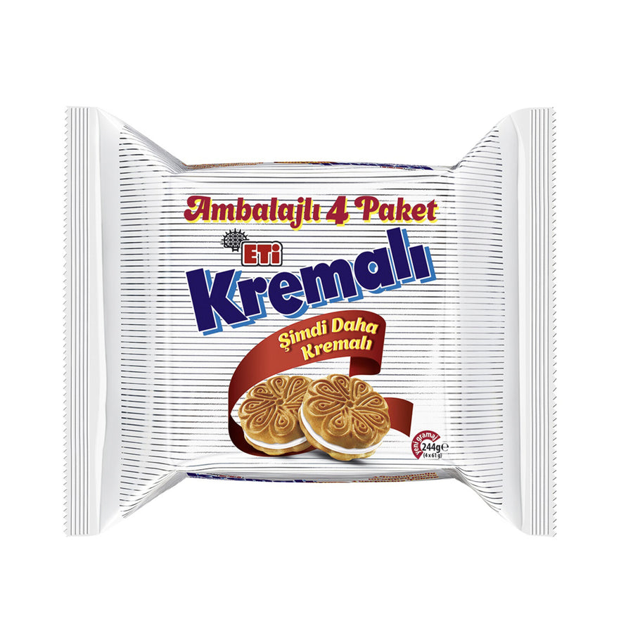 Eti Kremalı 4lü 244 gr