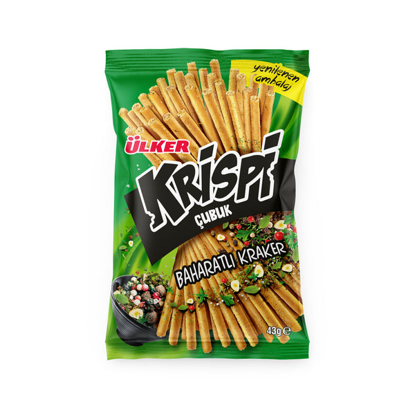 Ülker Krispi Çubuk Kraker baharatlı 43gr