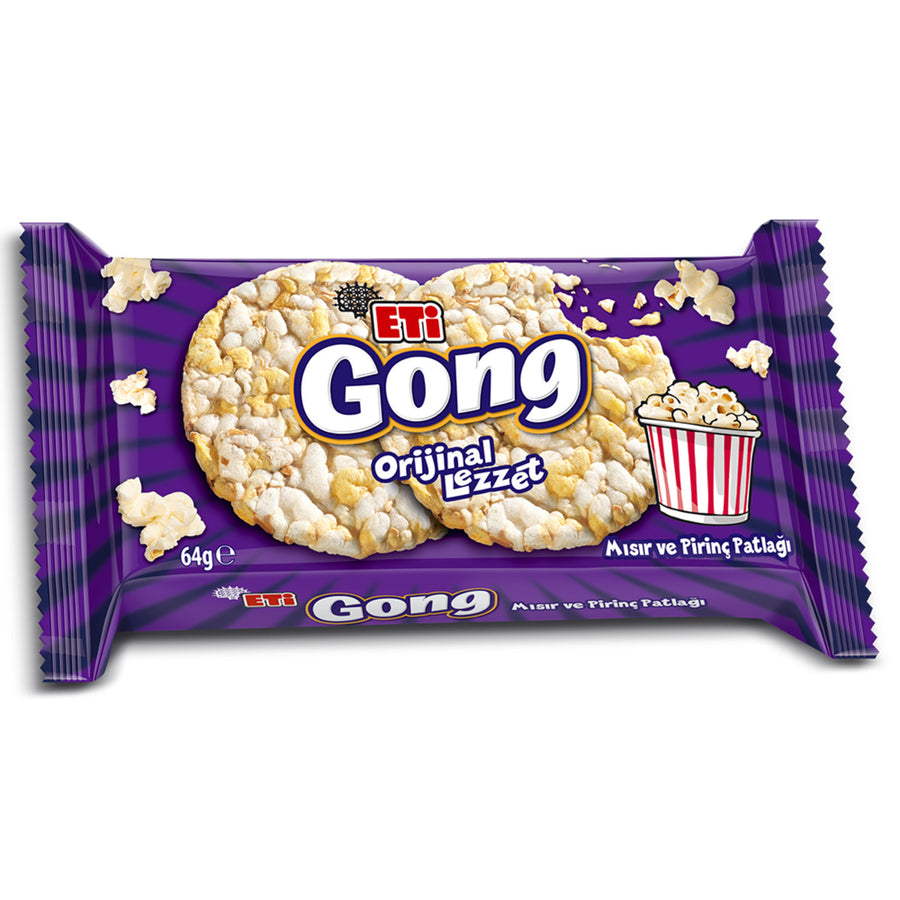 Eti Gong Mısır ve Pirinç patlağı 40gr