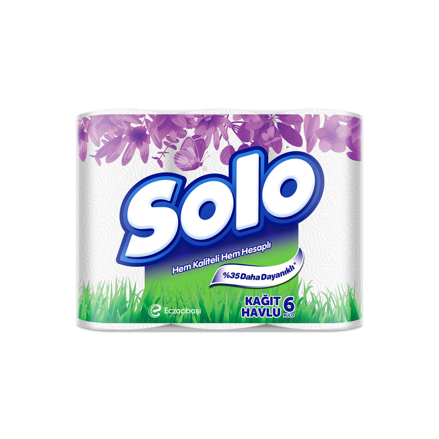 Solo Kağıt Havlu 6 Rulo