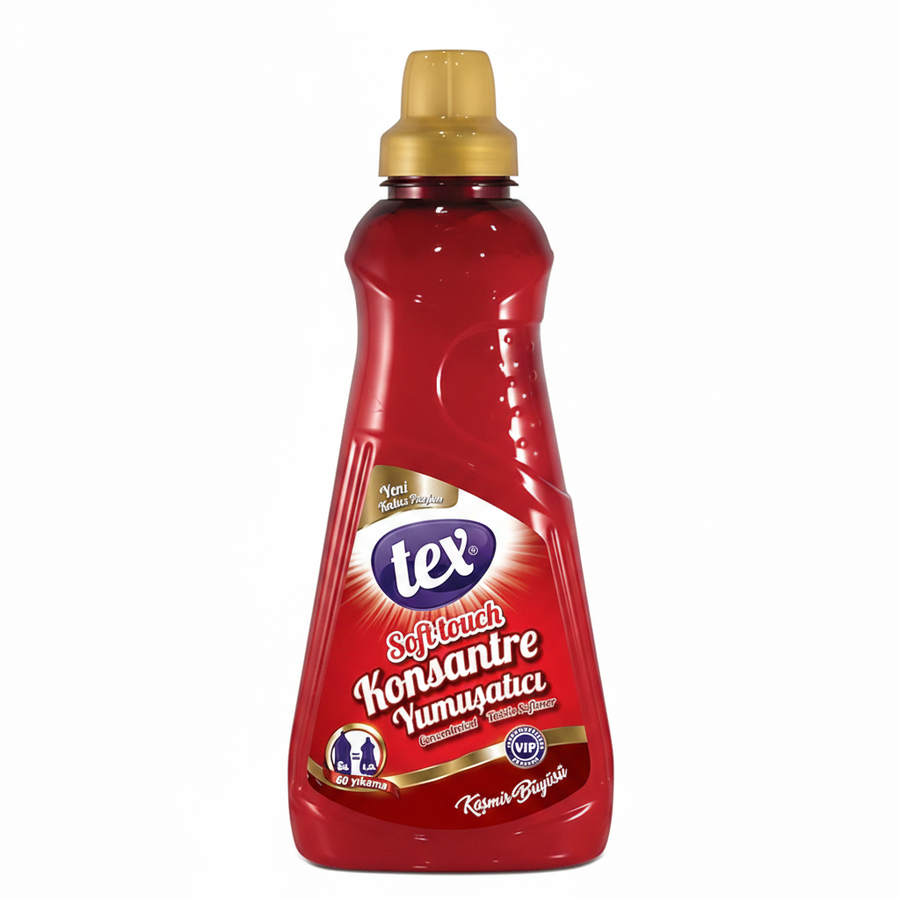 Tex Çamaşır yumuşatıcı Konsantre Kaşmir Kırmızı 1,5 lt
