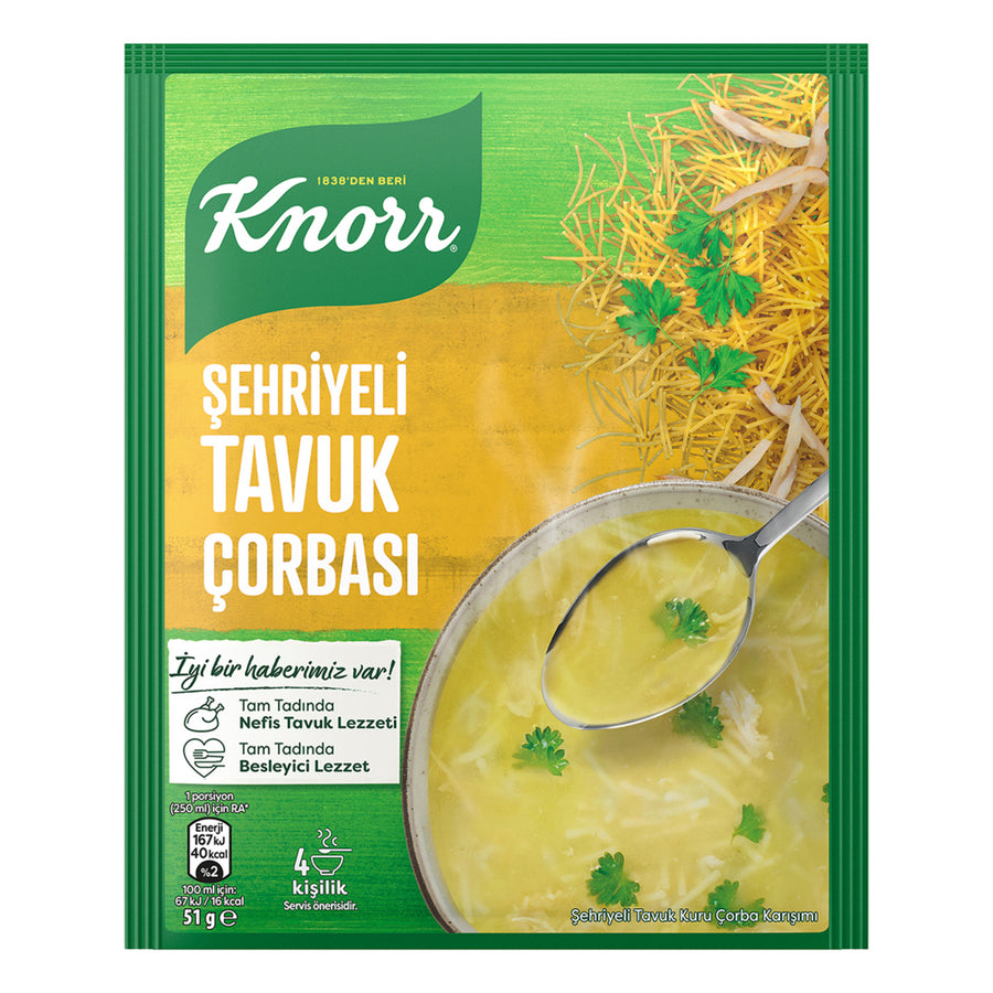 Knorr Şehriyeli Tavuk Çorbası 58g