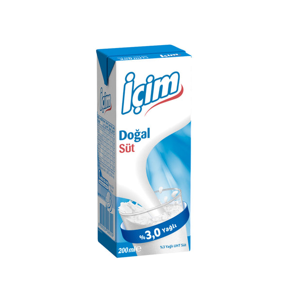 İÇİM SÜT YARIM YAĞLI 200ML x27