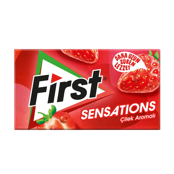 First Sensatıons Çilek Aromalı Sakız 27gr
