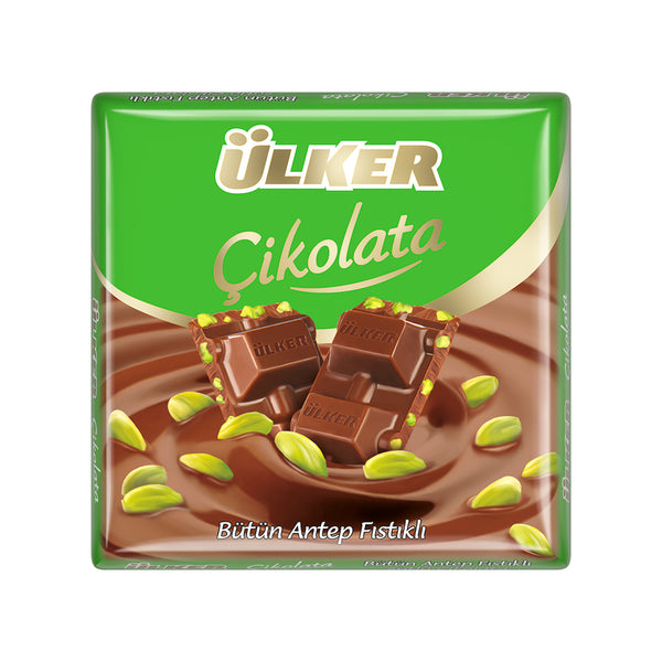 Ülker Çikolata Antep Fıstıklı Kare 65 gr