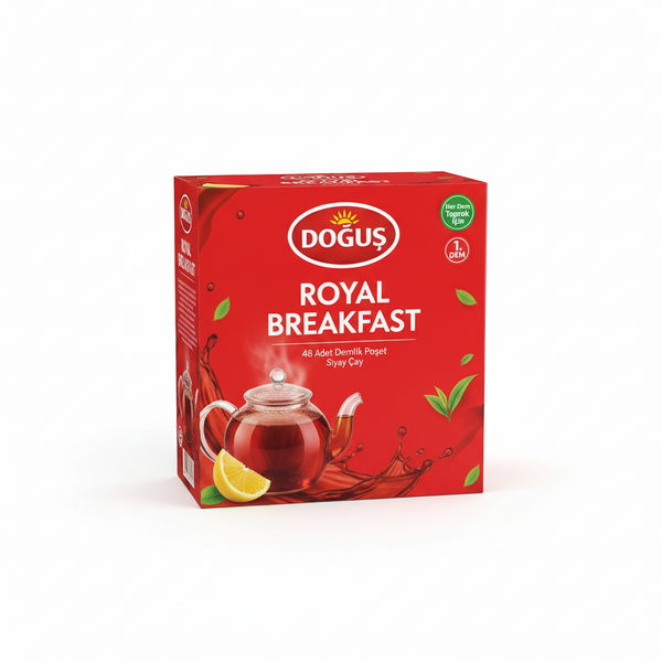 Doğuş  ROYAL BREAKFAST DEMLİK POŞET 48Lİ