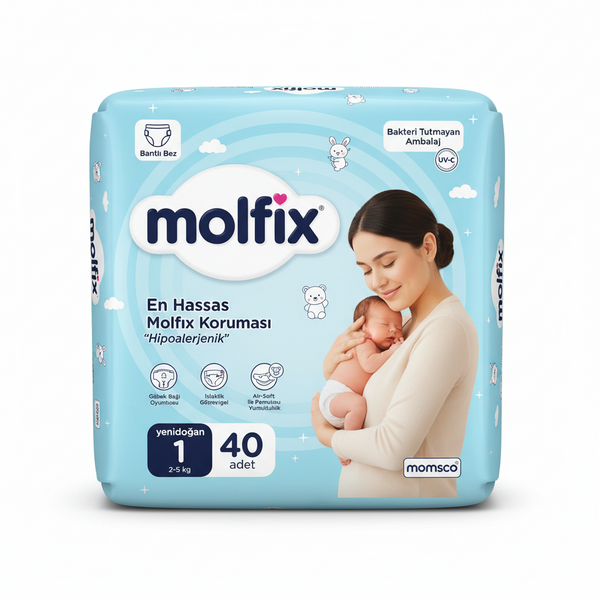 Molfix 1 Yenidoğan Jumbo 40 Adet