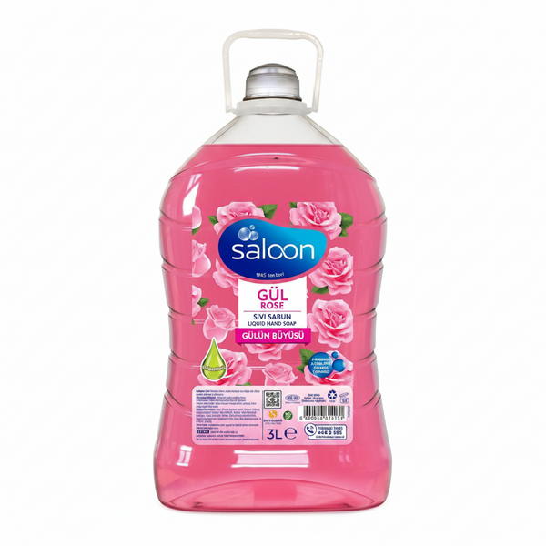 Saloon Sıvı Sabun Gül  3 lt