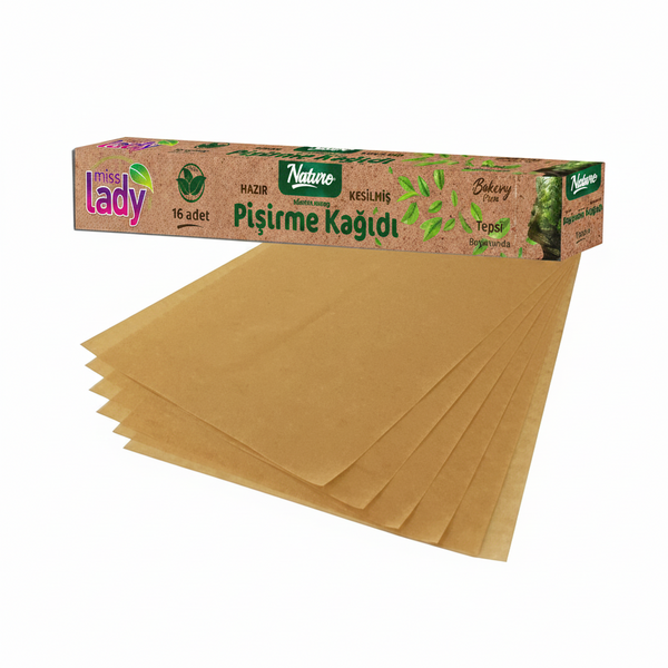 Miss Lady Pişirme Kağıdı Kesilmiş 10 Adet