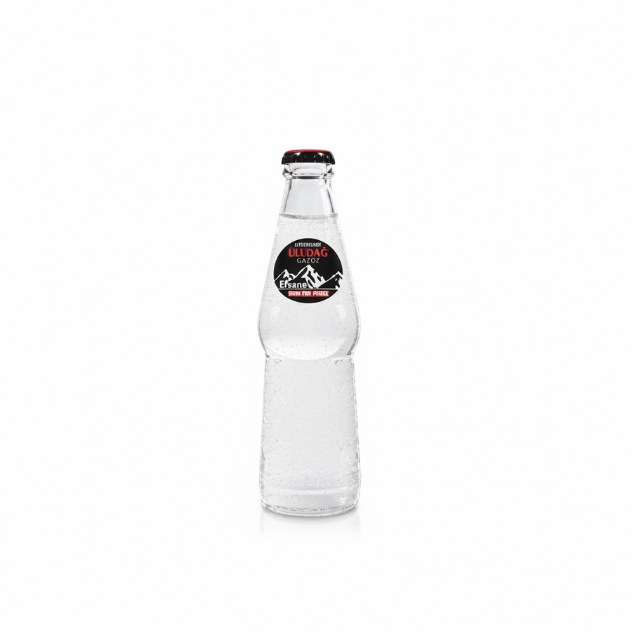 Uludağ Efsane Gazoz Cam 250Ml Şekersiz