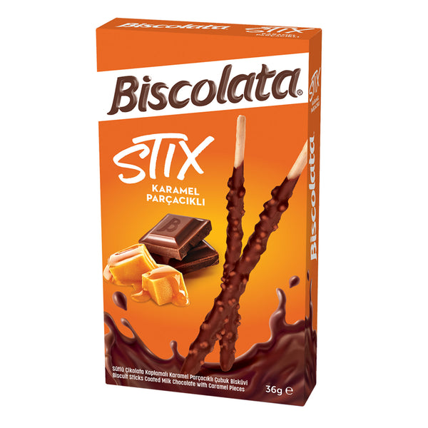 Şölen Biscolata Stix Karamel 36gr