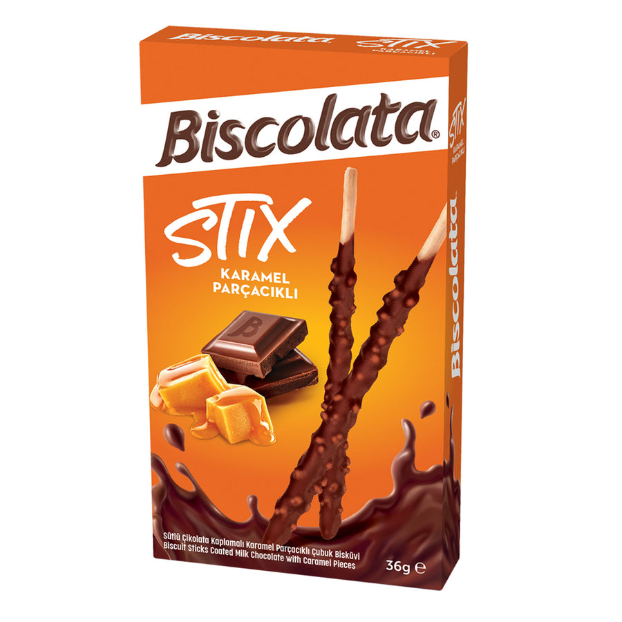 Şölen Biscolata Stix Karamel 36gr
