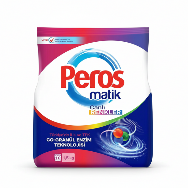 Peros Matik 10 KG Canlı Renkler