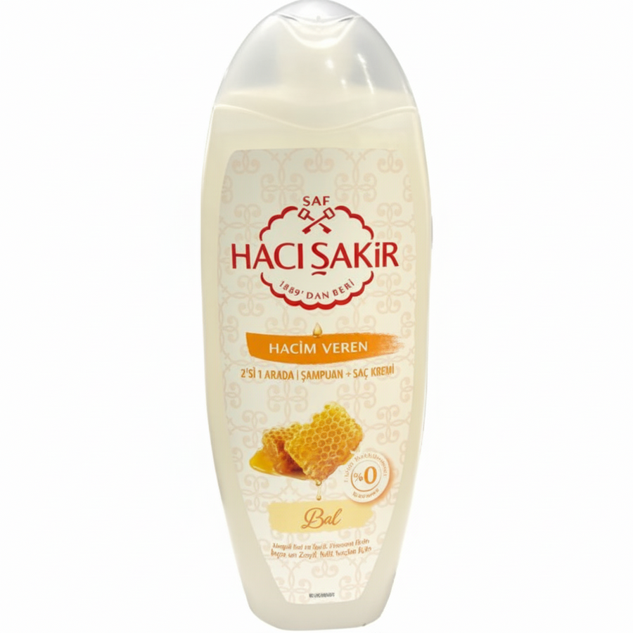 Hacı Şakir Hacim Veren Bal Özlü Şampuan 500ml