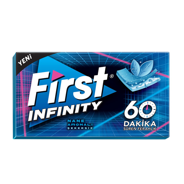 First İnfinity 60 Dakika  Yeşil Nane Aromalı Sakız