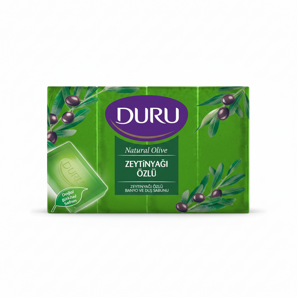 Duru Duş Sabunu Yeşil Zeytinyağlı 4*150gr