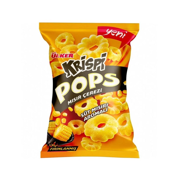 Ülker Krispi Pops Mısır Çerezi Sütlü 40 gr