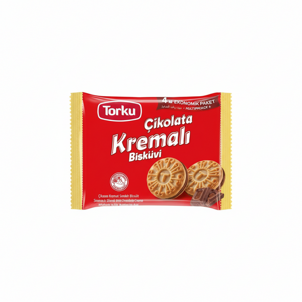 Torku Çikolata Kremalı Bisküvi 4*61gr