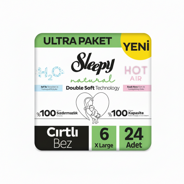 Sleepy Natr. DB SOFT JMB Çocuk Bezi 6 Numara 24lü