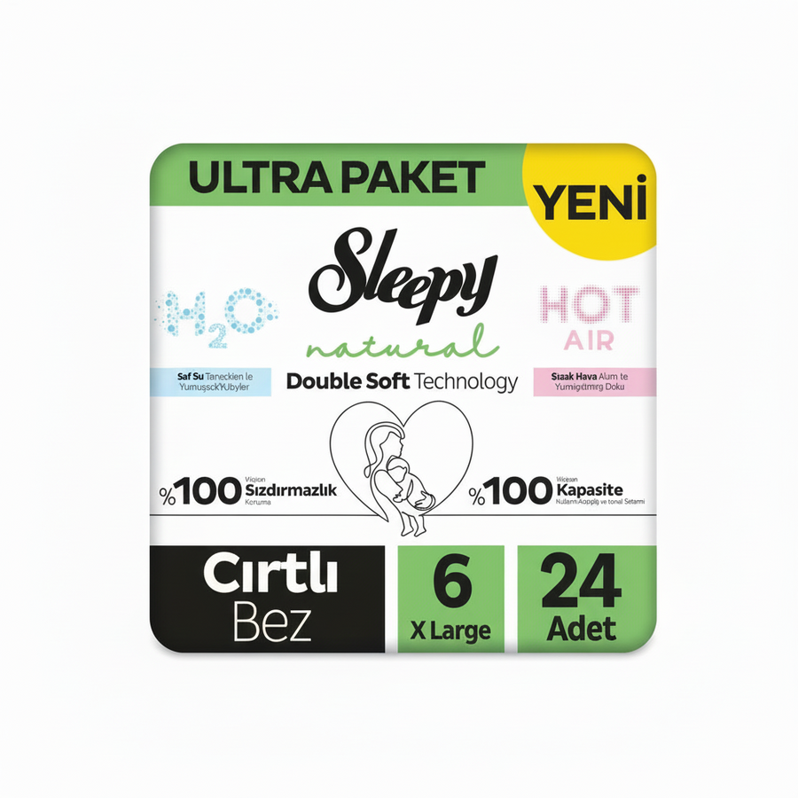Sleepy Natr. DB SOFT JMB Çocuk Bezi 6 Numara 24lü