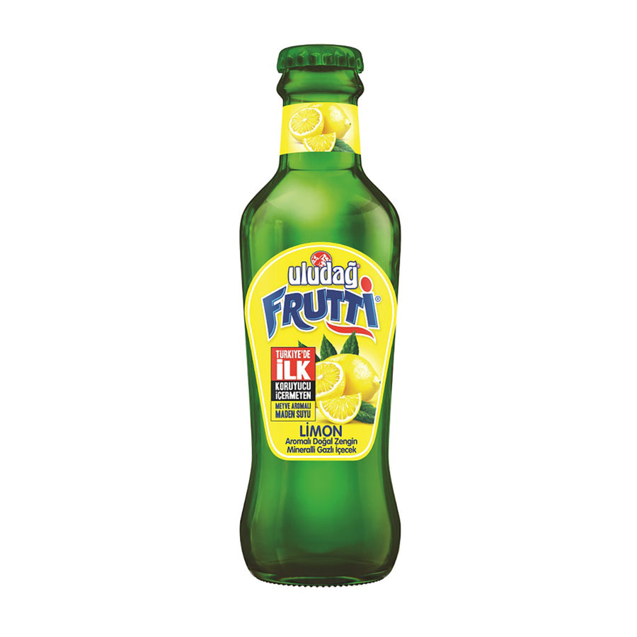 Uludağ Frutti Limon Aromalı Maden Suyu 200 ml
