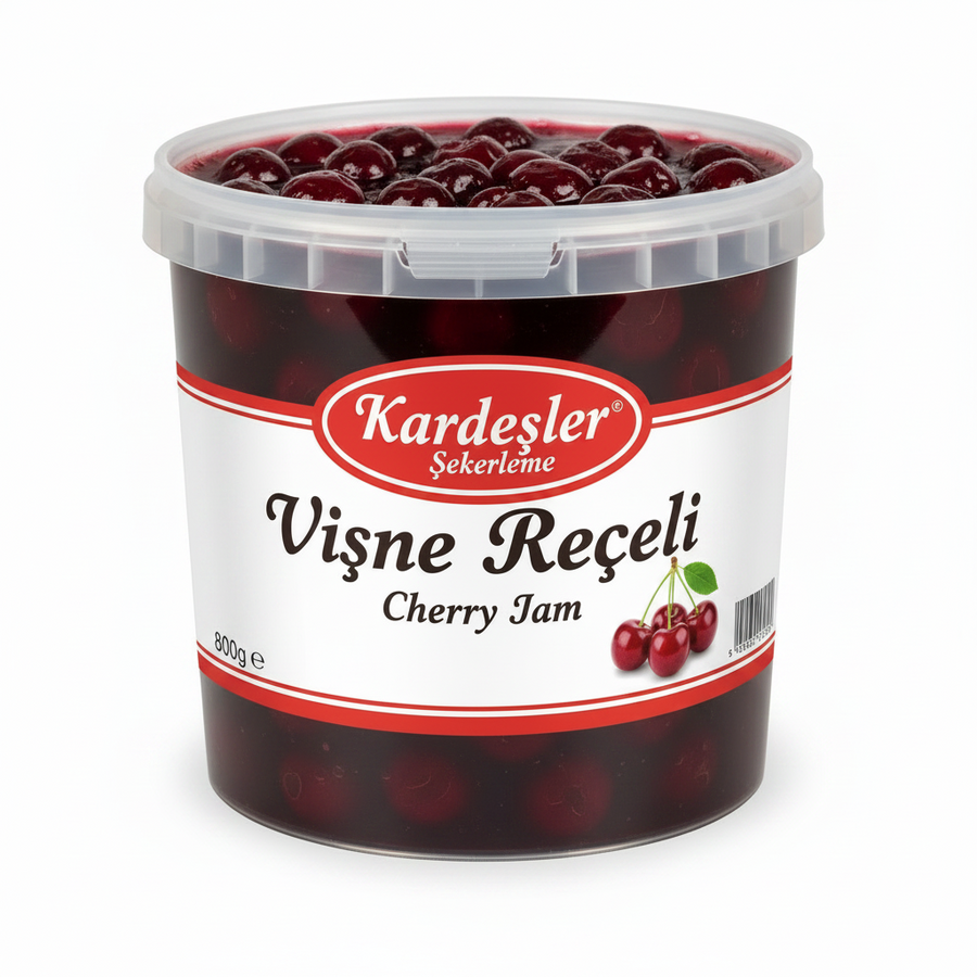 Kardeşler Reçeli Vişne 800 gr.