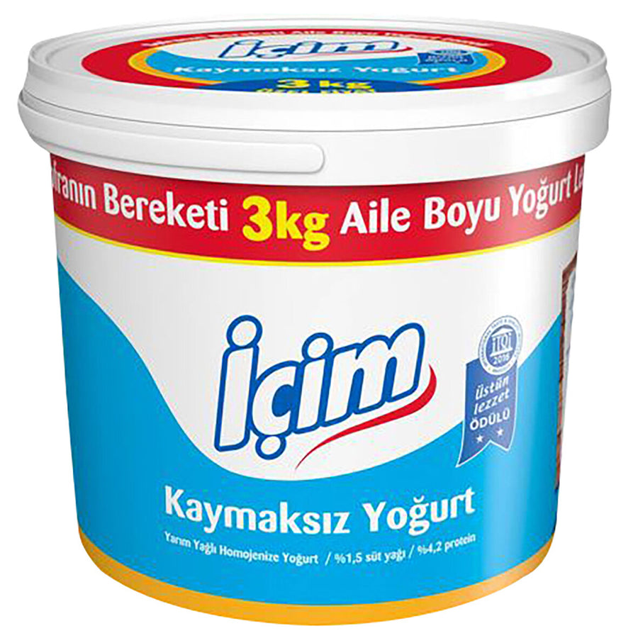İçim Yoğurt Yarım Yağlı 3kg