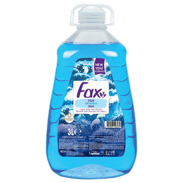 Fax Sıvı Sabun Akdeniz Mavi 3 lt