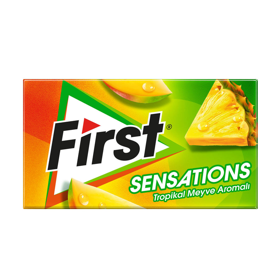 First SensatıonsTropikal Meyve Aromalı Sakız 27gr