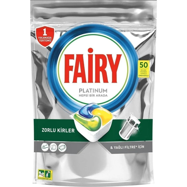 Fairy Bulaşık Makinası Tableti  Platinum 50 ad
