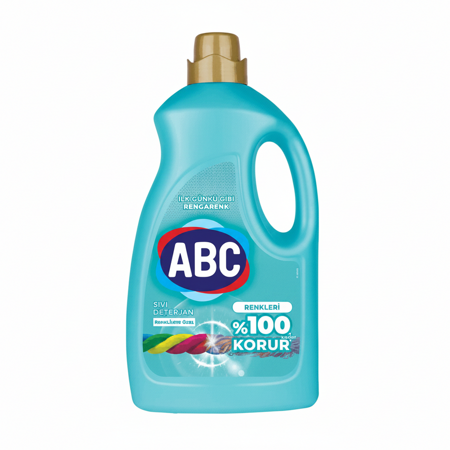 ABC Sıvı Deterjan Renklilere Özel 3000 ml