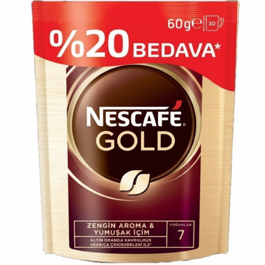 Nescafe Gold Eko Paket 60gr