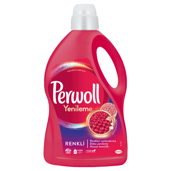 Perwoll 3L Bakım Renk Doku Kırmızı