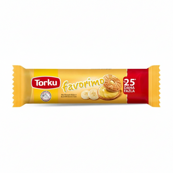 Torku Muz Kremalı Bisküvi 4*61gr
