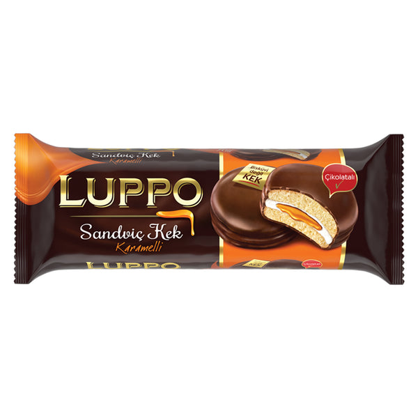 Şölen Luppo Sütlü Sandviç Kek Karamelli 8ad 184gr