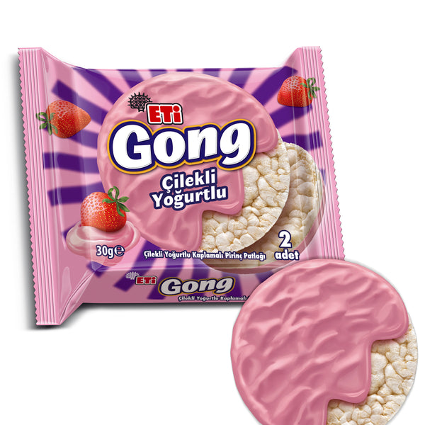 Eti Gong Çilekli Yoğurtlu 30gr